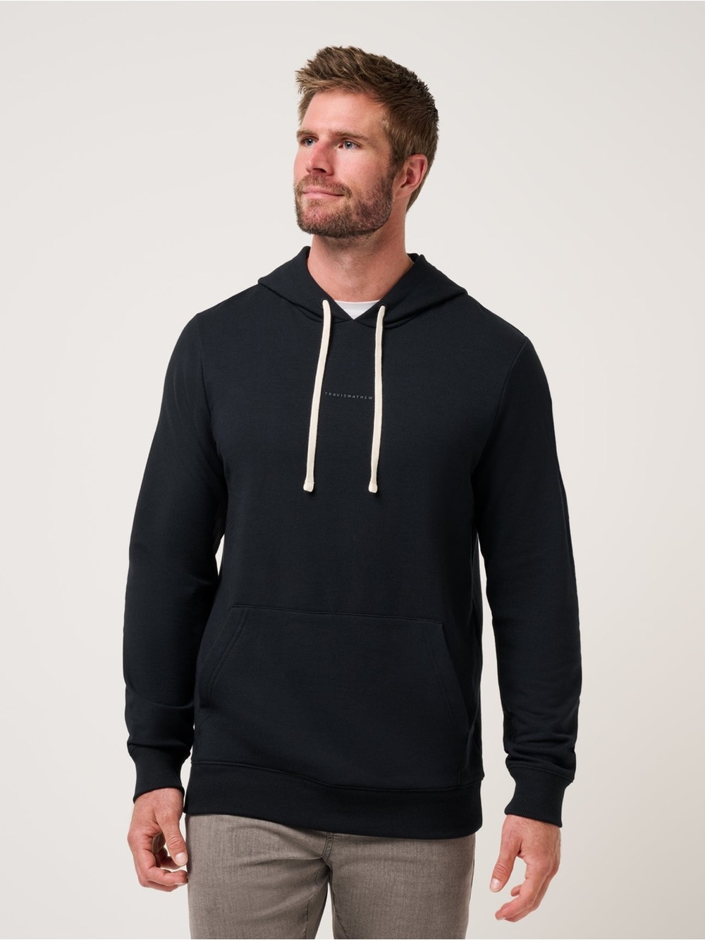 TravisMathew Coastal Cloud Hoodie - Black
